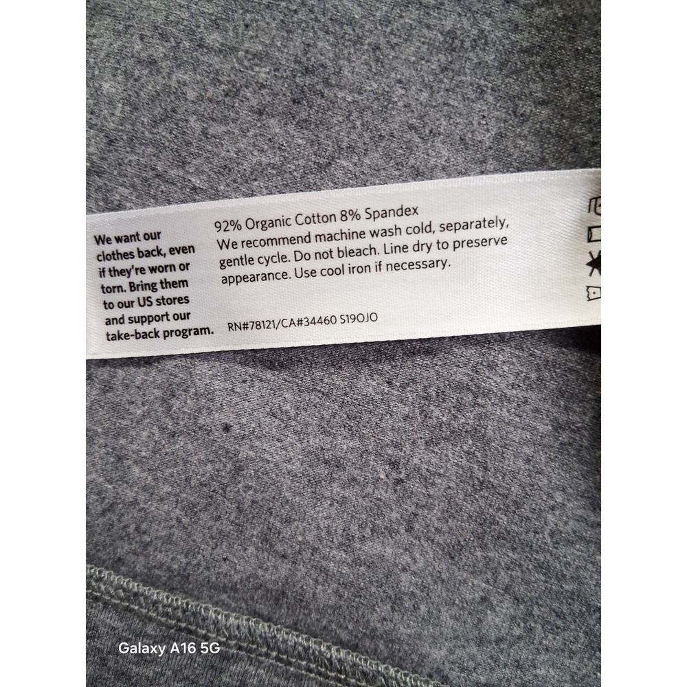 Eileen Fisher Women Full‎ Body Cardigan Gray Pockets Size Large - Picture 4 of 8
